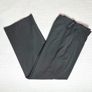 NWT Jones New York Wide Leg Trouser Pant Charcoal Grey Woman’s Sz 10